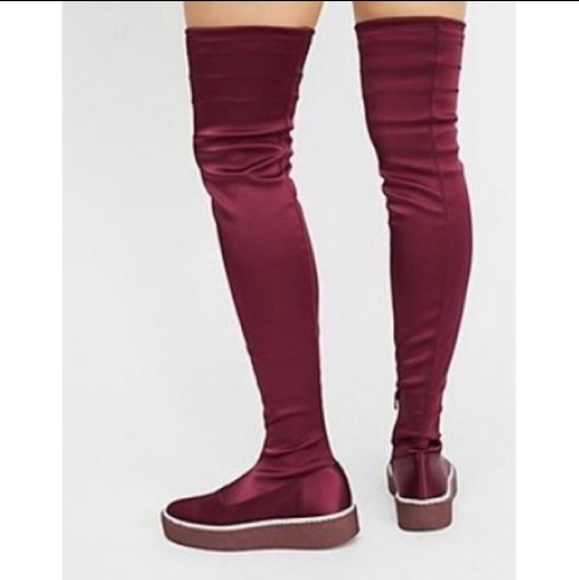 Free People Thigh High Platform Boots - Picture 4 of 7